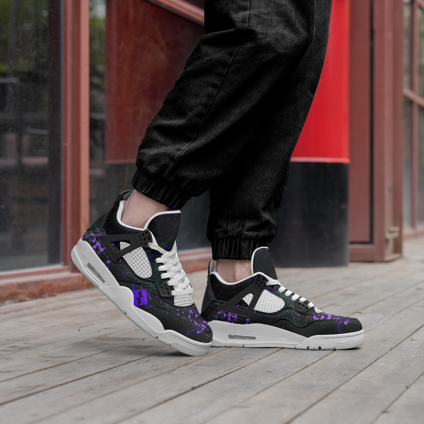 Sneakers montantes C11 à lacet Vivid