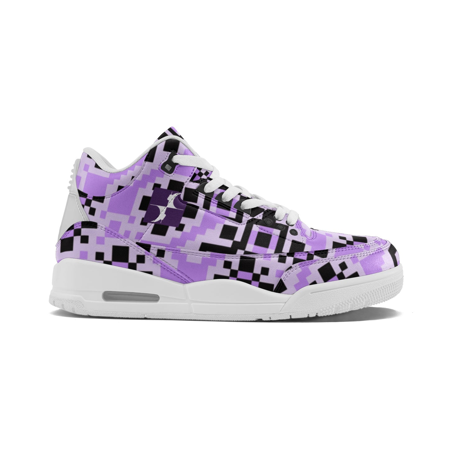 Sneakers C08 montantes pixel Lilac