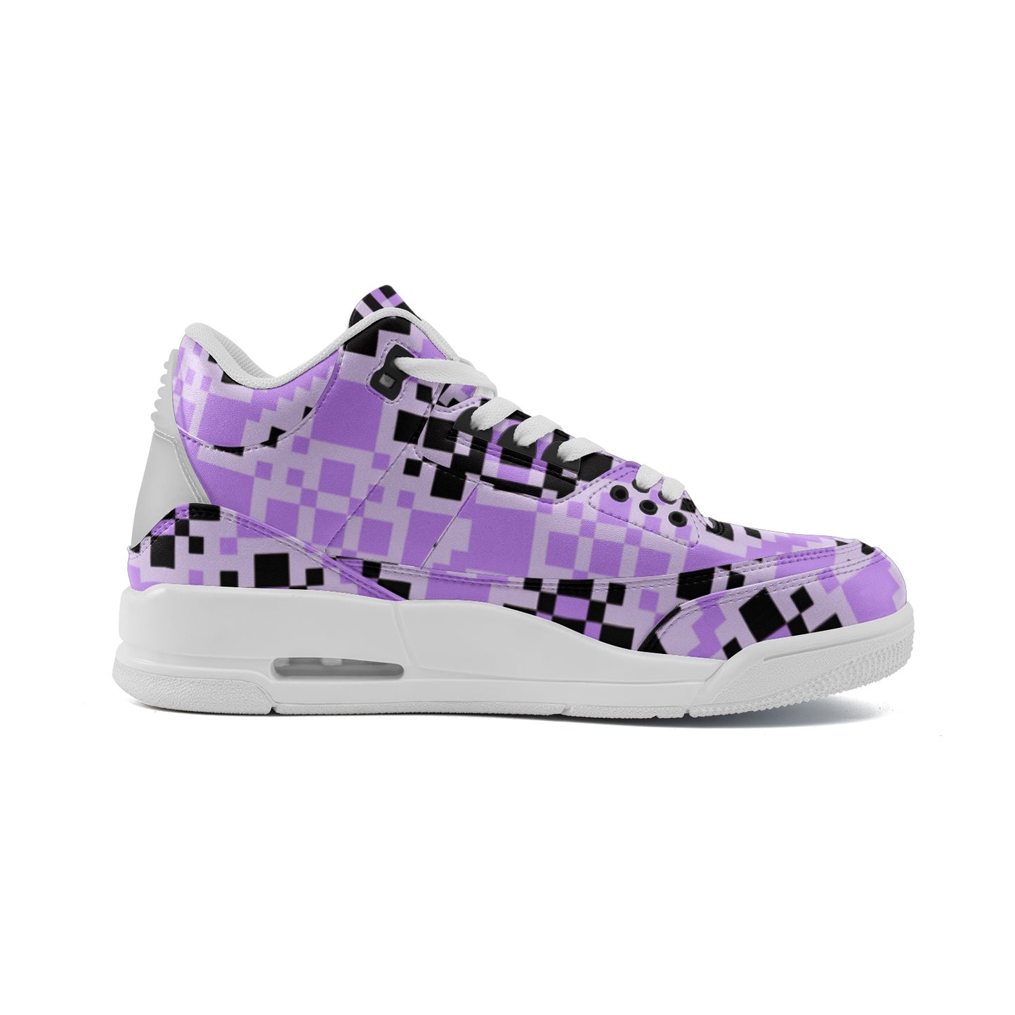 Sneakers C08 montantes pixel Lilac