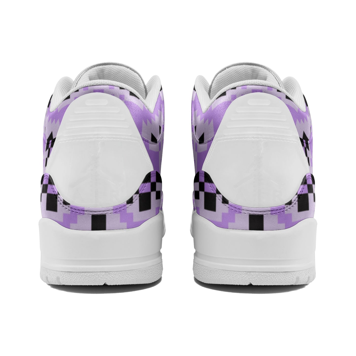 Sneakers C08 montantes pixel Lilac