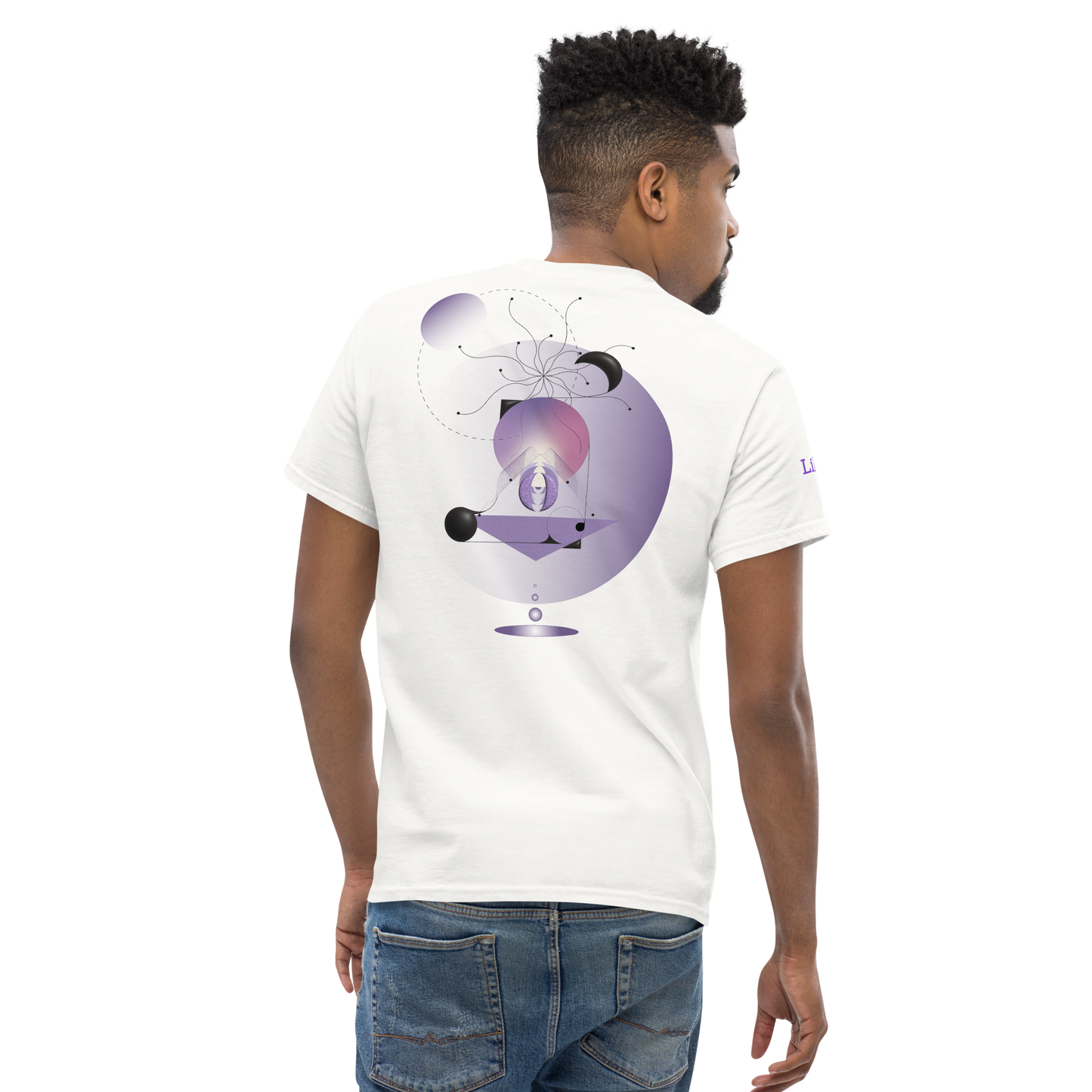 T-shirt épais Geisha Lilac