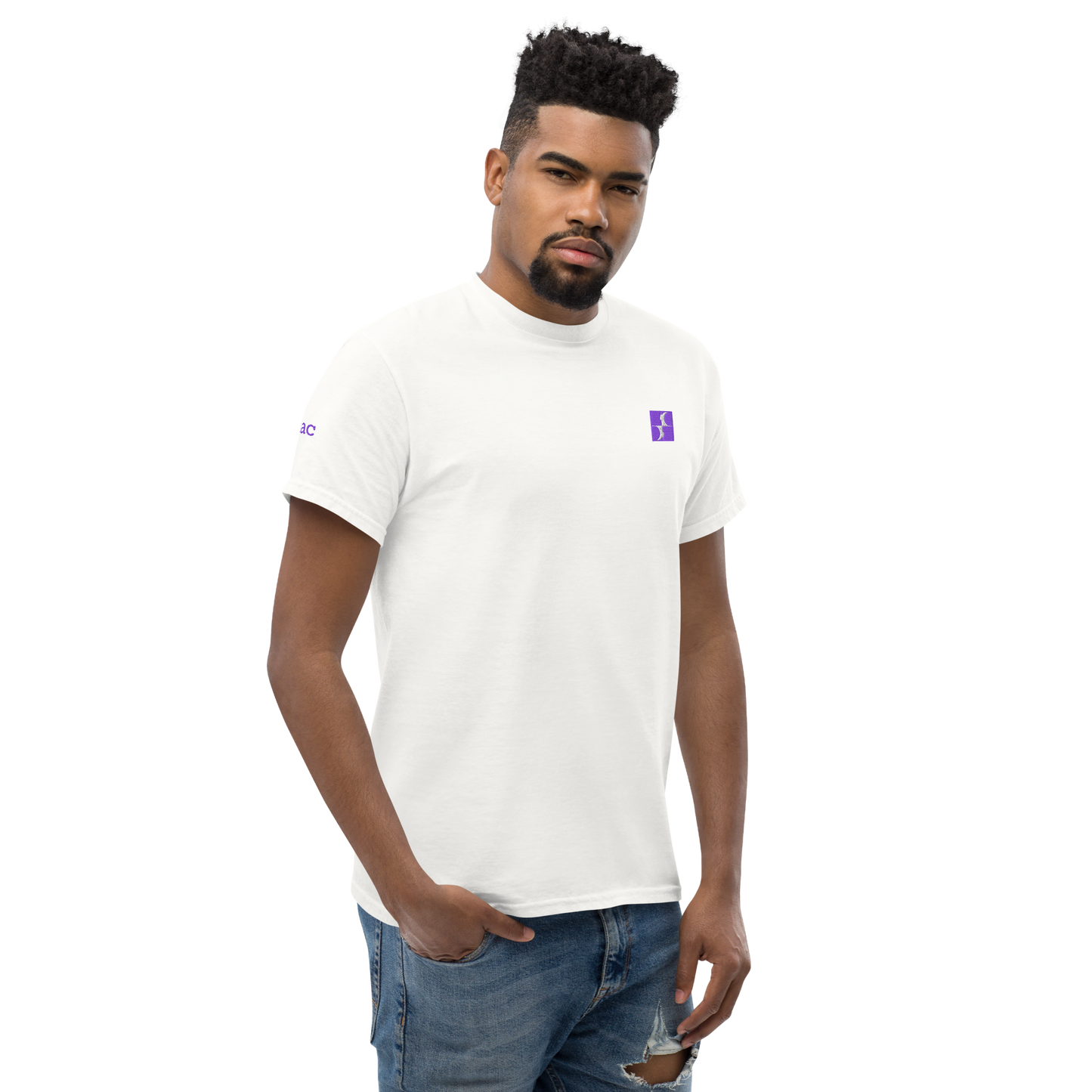 T-shirt épais Geisha Lilac